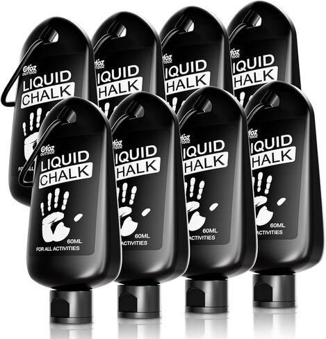 Pro Grade Liquid Chalk 5oz – Grip Enhancer with Magnesium Carbonate & Aloe Vera – Quick-Dry, Low Residue, Long-Lasting – for Weightlifting, Gymnastics, Rock Climbing, Cheerleading in Saudi Arabia
