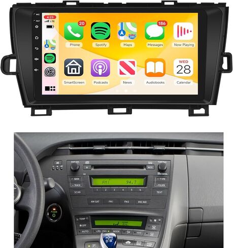 8 Core 4G+64G CAR Radio To Toyota Prius 2010-2015 مع التنقل الأصلي JBL ، Rimoody Android Stereo 9 بوصة الشاشة التي تعمل باللمس in Kuwait