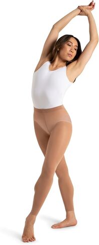 Capezio womens Ultra Soft Footless Tight With Self-knit Waistband in Kuwait