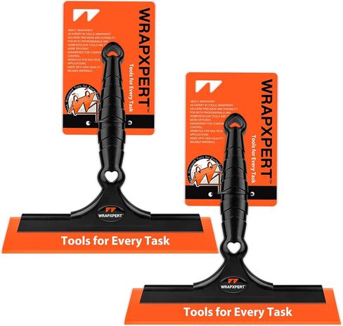Wrapxpert Window Tint Squeegee 8.27 بوصة شفرة مطاطية عريضة لإزالة نافذة السيارة لتثبيت النافذة المسطحة للأدوات اللطيفة للنوافذ الأمامية الزجاجية الخلفية إزالة الماء in Kuwait