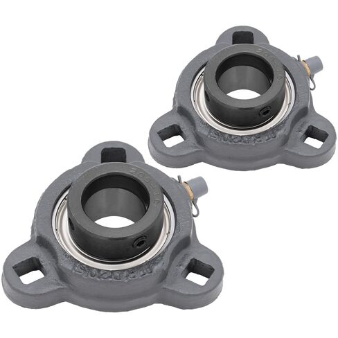 [2-pack] SA206-20G + TRD206-1.25 بوصة 3-BOLT شفة الحديد الزهر SATRD206-20 مع محمل التثبيت: SA206-20G ، رقم السكن: TRD206 in Kuwait