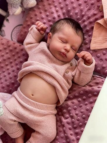 Anano Reborn Newborn Baby Girl Dolls Full Body Silicone Soft 20 Inch Real Lifelike Waterproof Baby Dolls That Look Real Looking Sleeping Baby Doll Alive Reborn Toddlers Girl in Saudi Arabia
