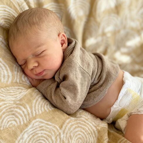 Anano Reborn Newborn Baby Girl Dolls Full Body Silicone Soft 20 Inch Real Lifelike Waterproof Baby Dolls That Look Real Looking Sleeping Baby Doll Alive Reborn Toddlers Girl in Saudi Arabia