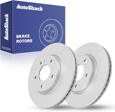 AutoShack Brake Rotors Front Brake Rotor Replacement Kit for Kia Soul Seltos Forte Koup Forte5 Hyundai Elantra Coupe Veloster Elantra 2013-2020 Elantra GT 2018-2023 Kona 2020-2023 Venue FWD R41586PR in Kuwait