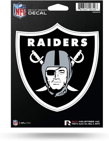 Rico Industries NFL Football New York Jets 5" x 7" Vinyl Die-Cut Decal - Car/Truck/Home Accessory in Saudi Arabia