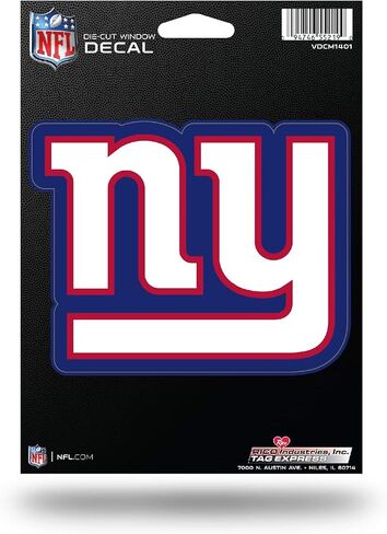 Rico Industries NFL Football New York Jets 5" x 7" Vinyl Die-Cut Decal - Car/Truck/Home Accessory in Saudi Arabia