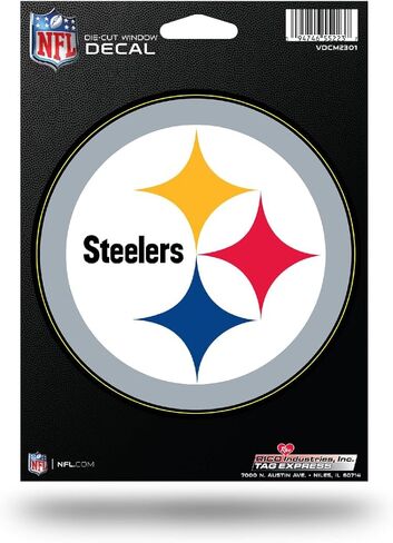 Rico Industries NFL Football New York Jets 5" x 7" Vinyl Die-Cut Decal - Car/Truck/Home Accessory in Saudi Arabia