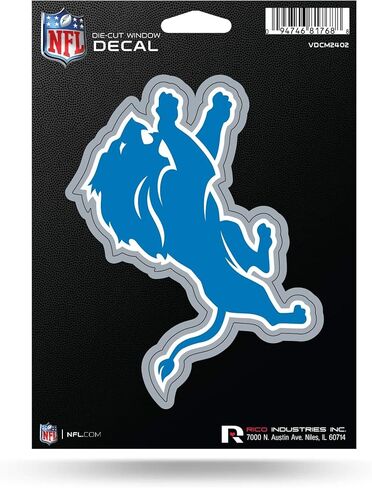 Rico Industries NFL Football New York Jets 5" x 7" Vinyl Die-Cut Decal - Car/Truck/Home Accessory in Saudi Arabia