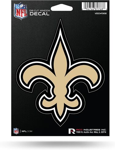 Rico Industries NFL Football New York Jets 5" x 7" Vinyl Die-Cut Decal - Car/Truck/Home Accessory in Saudi Arabia