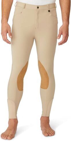 Ovation Mens Euroweave Knee Patch Breech 36L Navy in Saudi Arabia