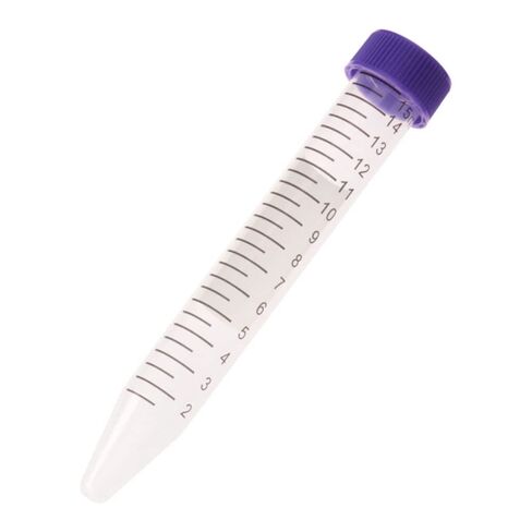 Celltreat 230411r 15 مل أنبوب الطرد المركزي ، الغطاء الأحمر - حقيبة ، معقمة ، بولي بروبيلين (حزمة 500) in Kuwait