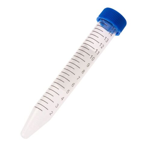 Celltreat 230411r 15 مل أنبوب الطرد المركزي ، الغطاء الأحمر - حقيبة ، معقمة ، بولي بروبيلين (حزمة 500) in Kuwait