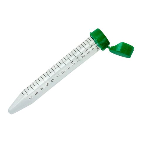 Celltreat 230411r 15 مل أنبوب الطرد المركزي ، الغطاء الأحمر - حقيبة ، معقمة ، بولي بروبيلين (حزمة 500) in Kuwait