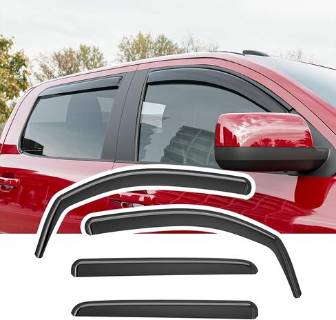 Xipoo Side Window Visor Deflector Compatible with 2025 2026 Chevy Equinox No EV Rain Deflectors 4Pcs PC Window Visors Trim Cover Replacement for 2025 2026 Chevy Equinox Accessories in Saudi Arabia
