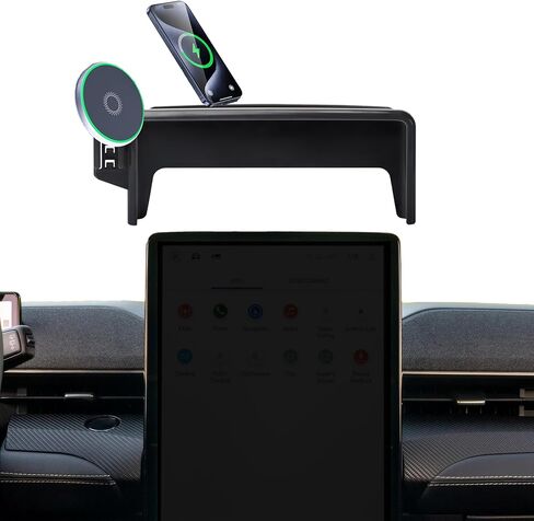 Car Phone Holder for 2020-2025 Ford Escape Accessories Apply to 8 Inch Touch Screen 15W Fast Wireless Charger Screen Fixed Clip Cell Phone Mount Hands-Free 360 Degree Rotation ﻿ in Saudi Arabia