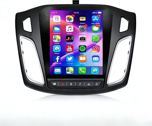 Double Din Car Stereo Radio 9.7" Touch Screen Compatible for 2012-2018 for Ford Focus GPS Navi Android 13 Car Stereo in Saudi Arabia