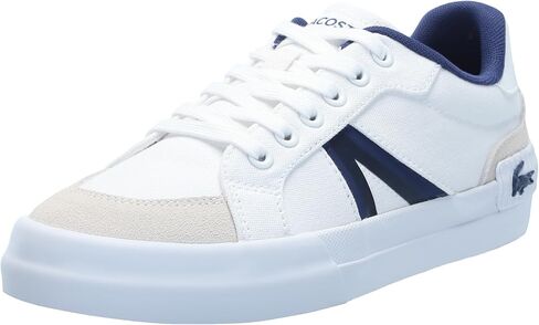 Lacoste Unisex-Child Infant's L004 Sneaker, Reseda, 7 in Saudi Arabia