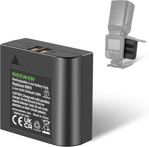بطارية استبدال Neewer Q200 ، 14.8 فولت/3200 مللي أمبير في الساعة حزمة بطارية لي أيون قابلة لإعادة الشحن فقط Q200 في الهواء الطلق فلاش ضوء للتصوير في الهواء الطلق ، NB-Q200 in Kuwait