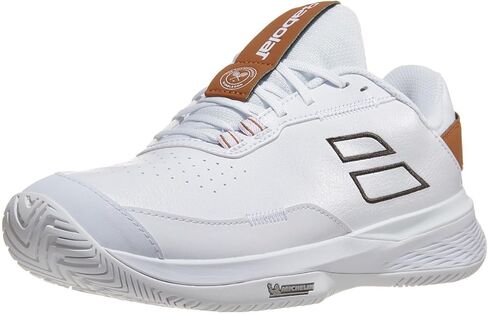 Babolat Women's SFX Evo All Court Wimbledon Limited Edition Tennis Shoes (White/After Dark) in Saudi Arabia