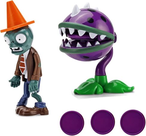 ألعاب النباتات والزومبي شخصيات الأكشن بكمن لوحة ألعاب الضغط واللعب التفاعلية PVZ مجموعة ألعاب 1 2 سلسلة هدايا رائعة للأطفال والمشجعين، حفلة عيد الميلاد وعيد الميلاد الجديدة in Kuwait
