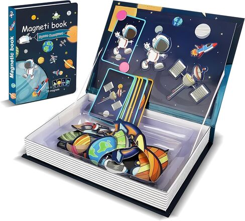 Magnetic Paper Dolls for Girls ages 4-7 - 71 PC Fashion Girl Magnetic Dress Up Dolls Kits & Preschool Toddler Learning Activities, Travel-Friendly STEM Toy, Fun Fridge Magnets for Toddlers 3-12 in Kuwait