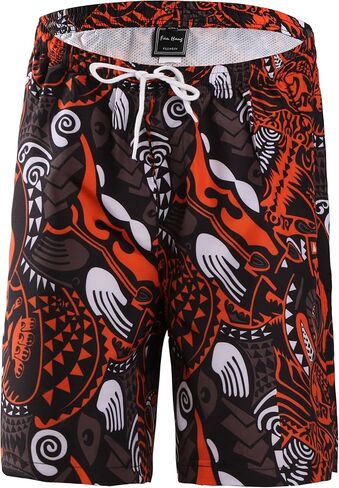 Big Boys Girls UPF 50+ Active Printed Quick Dry Swim and Workout Board Beach Short in Saudi Arabia