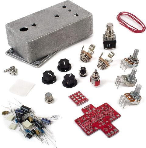 StewMac Fan Tremolo Pedal Kit, With White Enclosure in Saudi Arabia