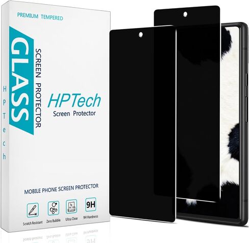 HPTech (عبوة من قطعتين) مصممة لهاتف Google Pixel 4a (5G) واقي شاشة من الزجاج المقوى، مضاد للخدش، خالٍ من الفقاعات in Kuwait