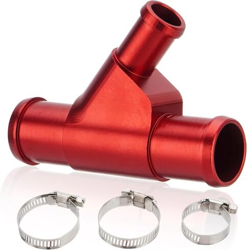 مبرد الرادياتير y-pipe متوافق مع Ford F250 F350 F450 F550 E350 E450 رحلة أسود لحام أنبوب خرطوم تبريد الألومنيوم in Kuwait