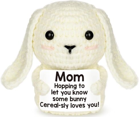 Mini Birthday Present ldeal for Boyfriend Girlfriend Wife Husband To My Love Cute Easter Basket Stuffers for Couples Funny Handmade Crochet Bunny for Women Fiance Him Her Couple Birthday Decor in Saudi Arabia