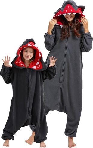 DarkCom Kids Animal Onesie,Women and Mens Cosplay Dog Onesie Halloween Costume Christmas Pajamas Sleepwear in Saudi Arabia