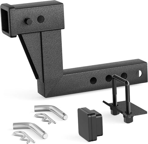 for Bronco Tow Hitch Trailer Kit Compatible for 2021 2022 2023 2024 Ford Bronco 2 Door & 4 Door 2 Inch Hitch Receiver with Cover, Rear Bumper Towing Hook Combo (Exclude Bronco Sport) in Saudi Arabia