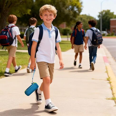 PAIYULE Case Compatible with 3Doodler Start+ Essentials for 3D Printing Pen Set for Kids, Travel Storage Organizer Holder for Filament Refill Packs and USB Charger(Box Only) Dark Green in Kuwait