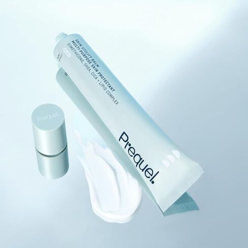 Prequel Skin Utility Balm. Advanced Occlusive Face Cream for Dry Skin, Moisturizer for Sensitive Skin. Thick Non-Comedogenic Barrier Protection with Dimethicone and Shea Butter. 1.7oz Tube in Saudi Arabia