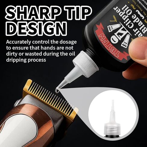 TBTFW Hair Clipper Oil, Premium Hair Clipper Blade Lubricating Oil for Clippers, Suitable for Hairdressers, Trimmers, and Beauticians, Extend Hair Clippers Service Life(4.05oz) in Saudi Arabia