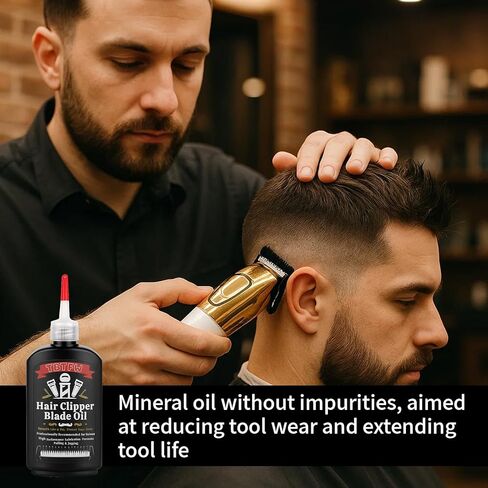TBTFW Hair Clipper Oil, Premium Hair Clipper Blade Lubricating Oil for Clippers, Suitable for Hairdressers, Trimmers, and Beauticians, Extend Hair Clippers Service Life(4.05oz) in Saudi Arabia