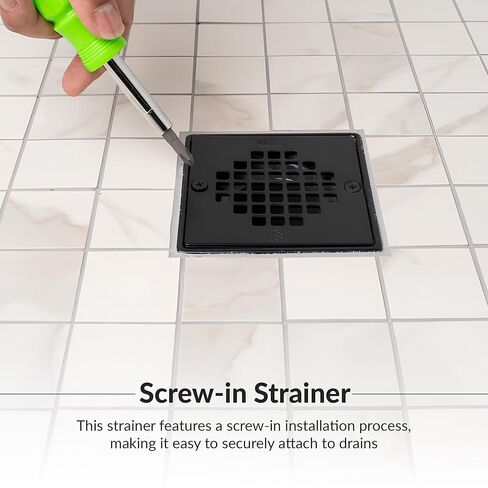 Oatey Strainer Screw-in Square MBLK 42418 in Saudi Arabia