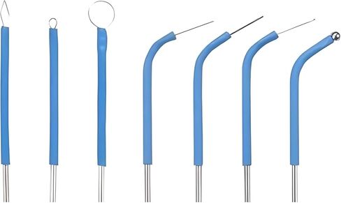 7-Piece Electrode Tip Set – Blue (T1, T2, T3, T4, T5, T8, T9) in Kuwait