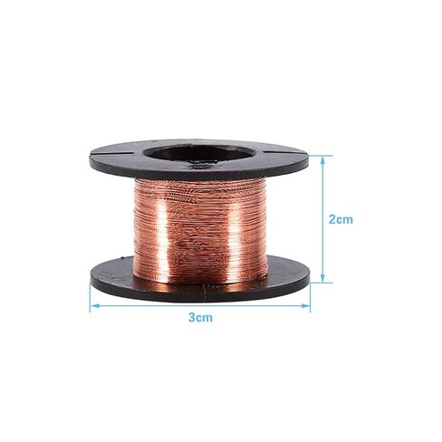 5pcs 0.1mm Enameled Copper Wire, 12m for Electronics Repair, Motherboard Soldering, Fine Magnet Winding Wire for Phone/Laptop Repair in Saudi Arabia