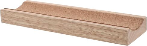 Garneck Wood Rolling Pin Holder Compact Storage Organizer for Pastry Dough Fondant Bakers Space-saving Kitchen Base Stand Compatible with Various Roller in Saudi Arabia