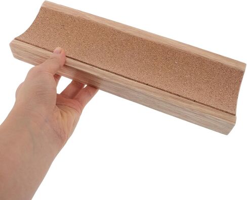 Garneck Wood Rolling Pin Holder Compact Storage Organizer for Pastry Dough Fondant Bakers Space-saving Kitchen Base Stand Compatible with Various Roller in Saudi Arabia