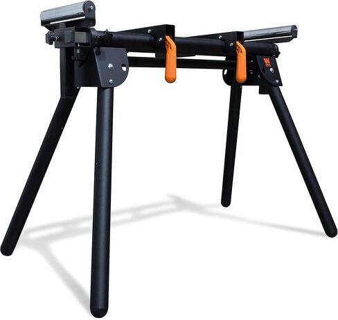 WEN Adjustable Roller Stands with Edge Guide, Two Pack, 500-Pound Capacity (4289-2) in Saudi Arabia
