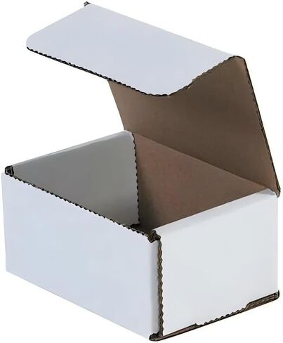 YISHEELIY 4 In X 3 In X 2 In Inside H, Literature Mailer, White, Corrugate, Single Wall in Saudi Arabia