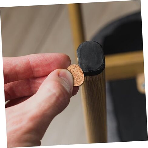 2000 قطعة من حلقات الفلين ذاتية اللصق من Gadpiparty، مصد باب الخزانة - وسادات الفلين للخزانات اللاصقة التي تقلل الضوضاء in Kuwait