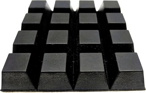 أقدام ممتصة للصدمات من مطاط السيليكون هرمية عريضة مقاس 3/4 بوصة وسادات سميكة مدعومة بمادة لاصقة مقاس 5/8 بوصة لوحدات التحكم الإلكترونية والأثاث، وفواصل مضادة للماء غير قابلة للانزلاق (8 مصدات) in Kuwait