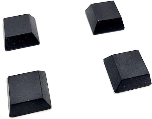 أقدام ممتصة للصدمات من مطاط السيليكون المربعة مقاس 3/4 بوصة وسادات سميكة مدعومة بمادة لاصقة مقاس 3/8 بوصة للأثاث الإلكتروني وأجهزة التحكم، فواصل مقاومة للماء غير قابلة للانزلاق (24 حزمة) in Kuwait