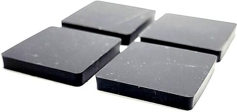 1 1/4 بوصة مربعة من مطاط السيليكون قدم ممتصة للصدمات 3/16 بوصة سميكة لاصقة مدعومة فاصل ينزلق لخزائن الأثاث والمعدات قواعد مقاومة للماء غير قابلة للانزلاق (8 عبوات) in Kuwait