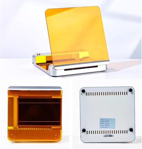 جهاز Mavdell Blue Light Transilluminator، قاطع جل الضوء الأزرق 470 نانومتر، مع مرشح كهرماني 5 مم، منطقة مراقبة 70 × 160 مم، شدة LED قابلة للتعديل، لتجارب الرحلان الكهربائي الهلامي in Kuwait