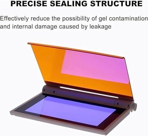 قاطع جل الضوء الأزرق من Acivirdde، جهاز نقل الضوء الأزرق LED، مصباح الضوء الأزرق LED المدمج، معدات المختبرات للتصوير الهلامي. in Kuwait