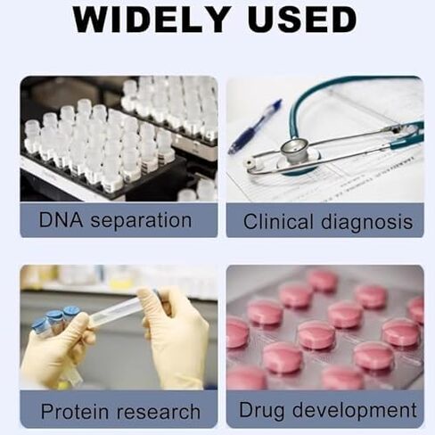 قاطع جل الضوء الأزرق من Acivirdde، جهاز نقل الضوء الأزرق LED، مصباح الضوء الأزرق LED المدمج، معدات المختبرات للتصوير الهلامي. in Kuwait